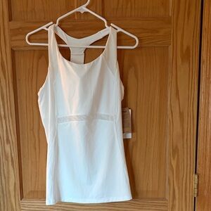 NWT Athleta Ace Racer Tank XL built in bra